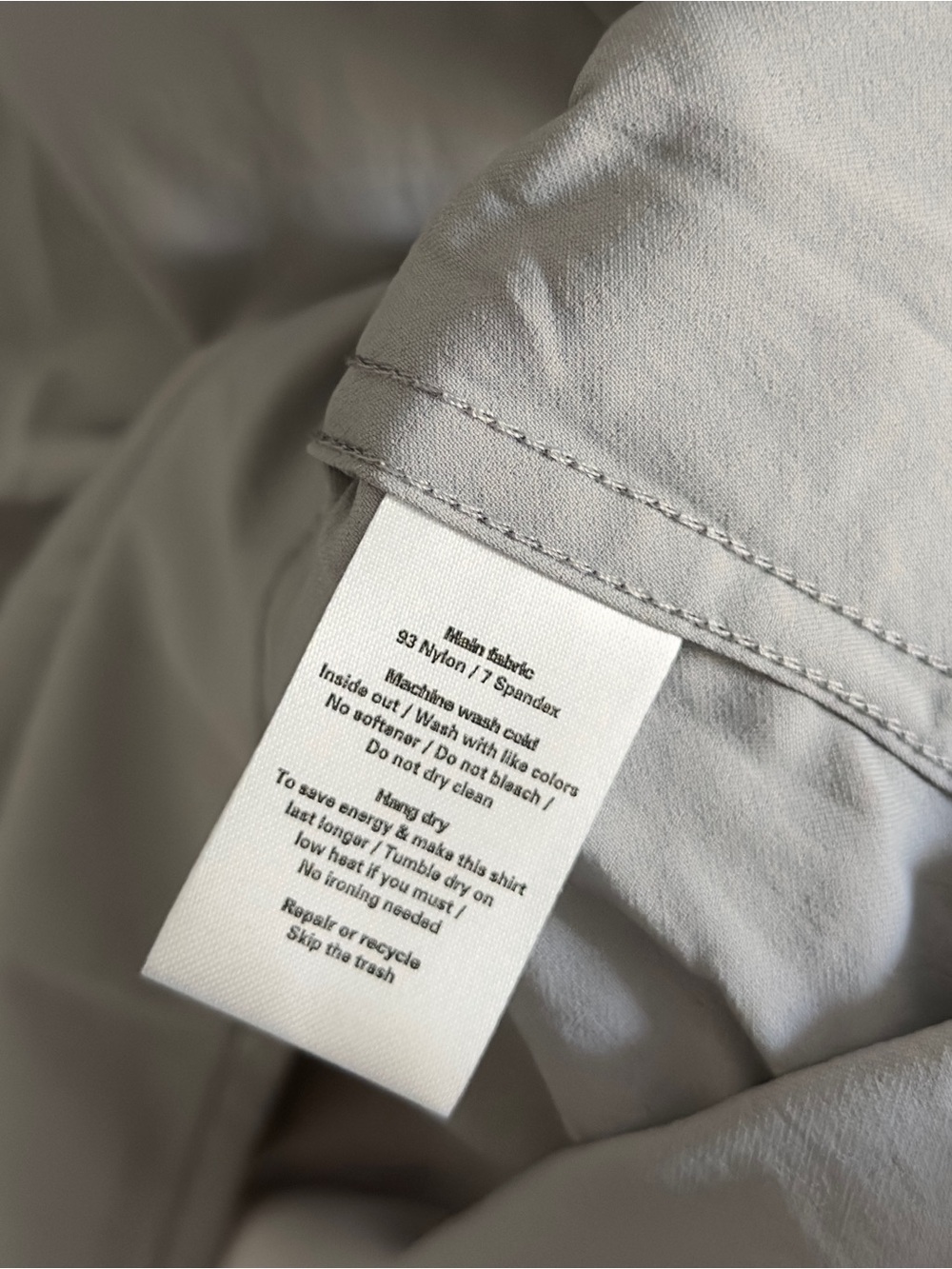 Poncho The San Saba Long Sleeve Shirt in Grey Men's Size XXL Regular Fit - Picture 6 of 10